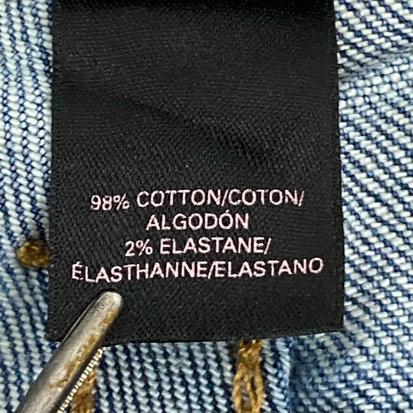 Victoria's Secret Denim Low rise 5 Flap Jeans Size 6L hip huggers boot cut flare - Picture 8 of 13